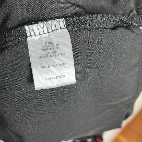 Majorelle Floral Velvet Burnout Mini Dress Womens XL Whimsigoth Witchy - Picture 9 of 12